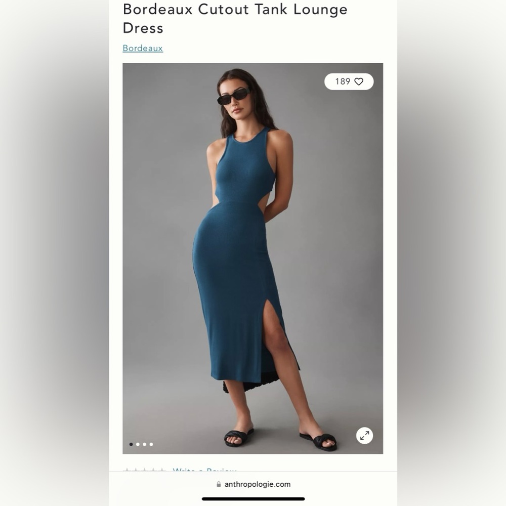 Anthropologie form fitting stretch dress